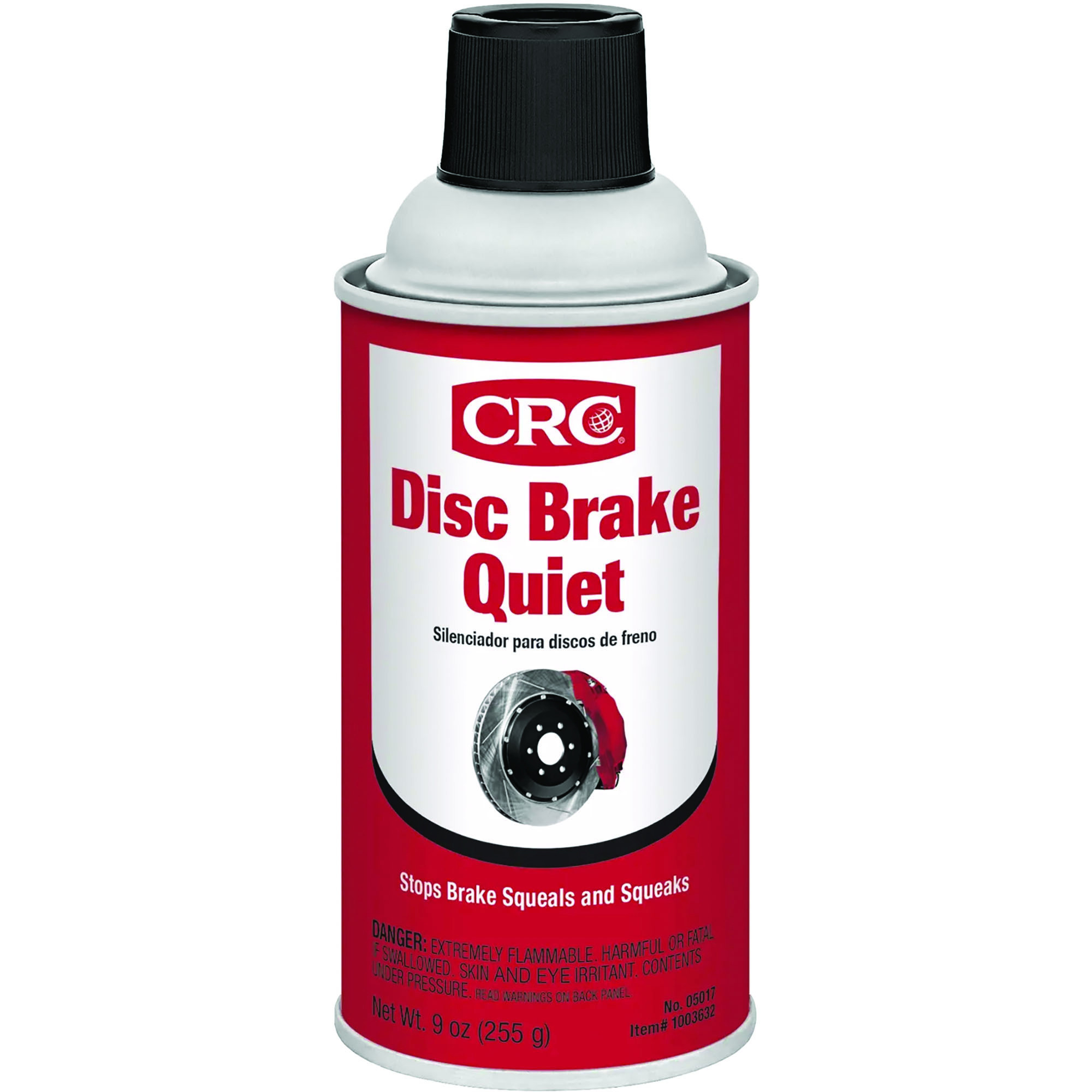 CRC Industries Disc Brake Quiet — 9 Oz., High-Temperature, Noise-Reducing Brake Quieting Compound, Model# CRC05017